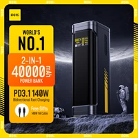 AOHI Starship 40,000mAh Power Bank 140W PD3.1 Laptop Power Bank with C-C Cable Fast Charging Station for iPhone MacBook Laptop 1
