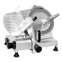 10" Meat Slicer Cutting Machine Chrome-plated Carbon Steel Blade Electric Deli Meat Cheese Food Ham Slicer Commercial 1