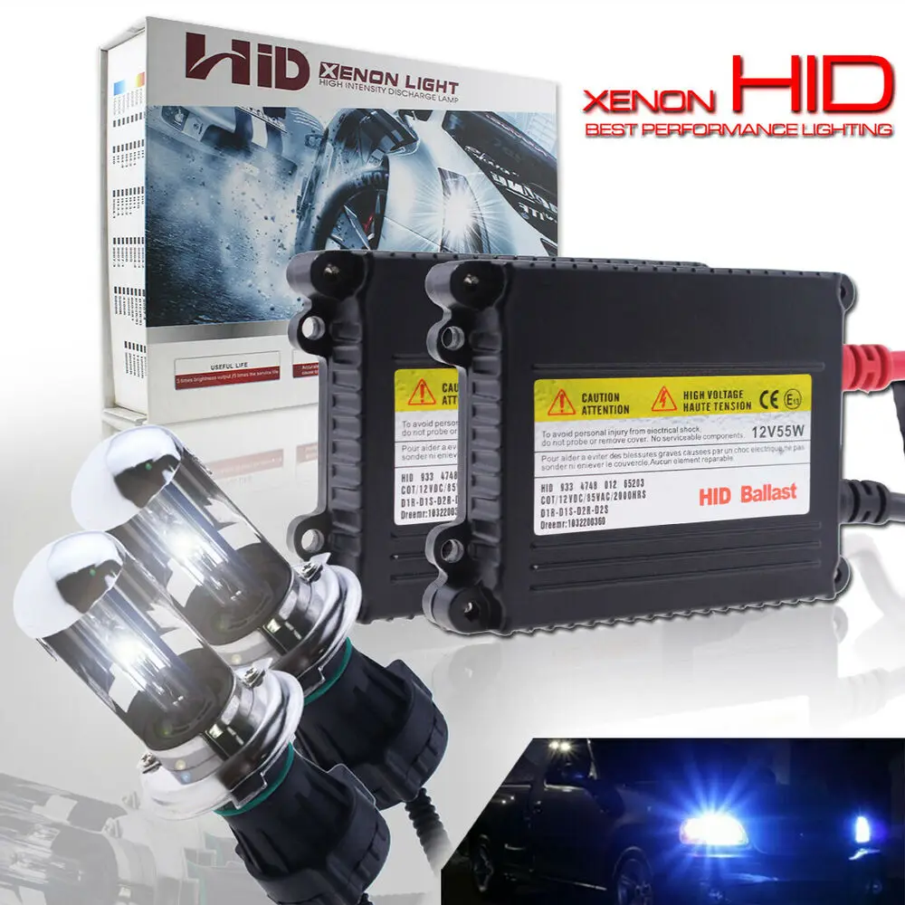 55 Вт H4 Bi-Xenon 9003 Hid комплект ламп фар для Toyota Rav4 2001-2005 30000K | Автомобили и мотоциклы