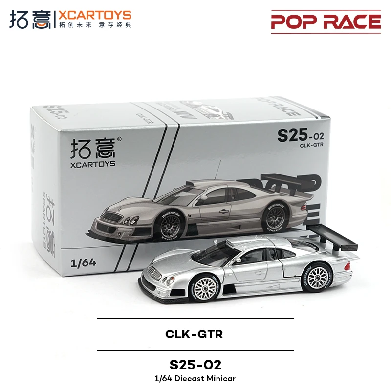 Toy Car XCARTOYS PopRace CLK-GTR 1:64 (Metal & Plastic Parts