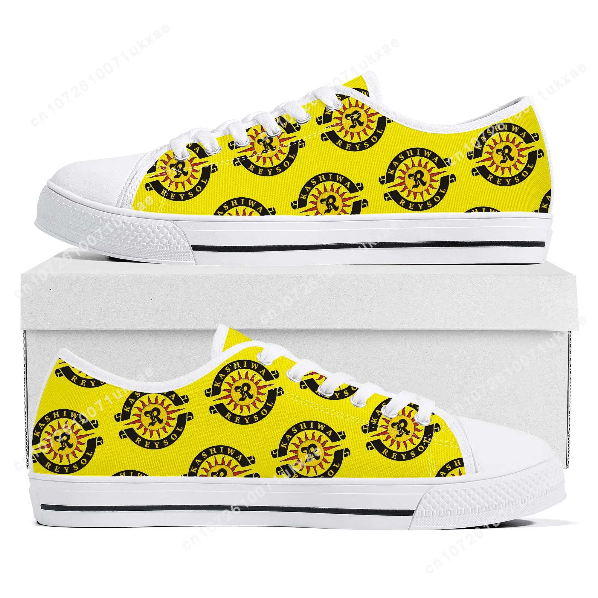 レイソル Kashiwa Reysol Football Low Top Sneakers Mens Womens Teenager Canvas High Quality Sneaker Casual Custom Made Shoe Customize