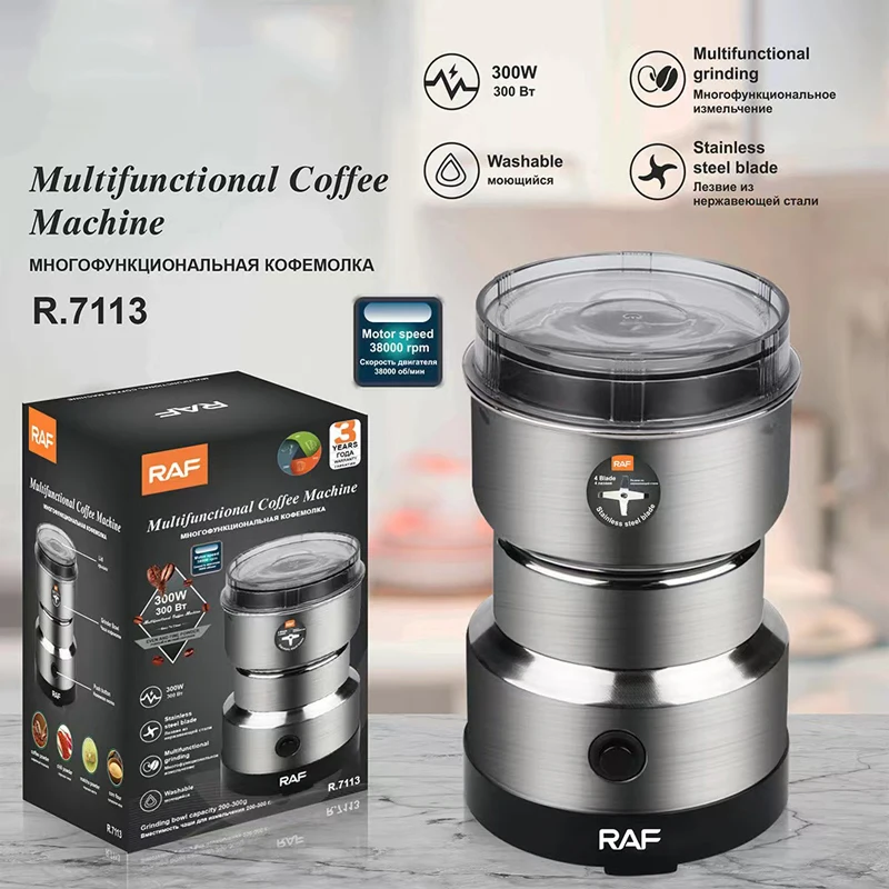 

Electric Bean Grinder, Dry Grinder, Household Portable Grinding Cup, Portable Coffee Bean Grinder