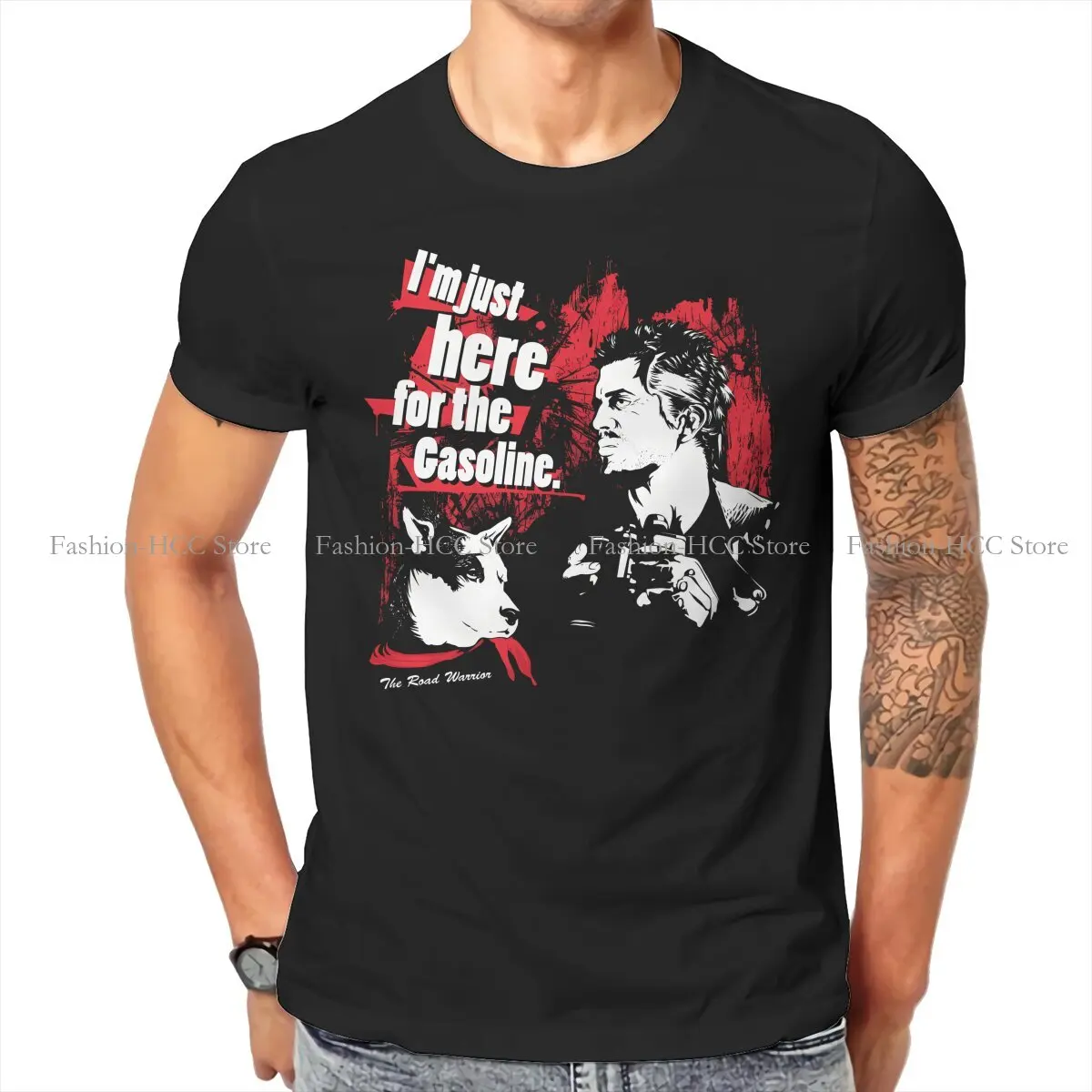 Sono Qui Per La Benzina Di Mefo Le Più Nuove Magliette Mad Max Men Harajuku Fabric Tops T Shirt