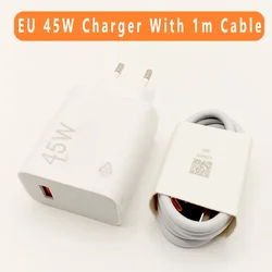 Xiaomi 45W Turbo Fast Charge Adapter with 6A Type C Cable - 45w EU With 1m Cable