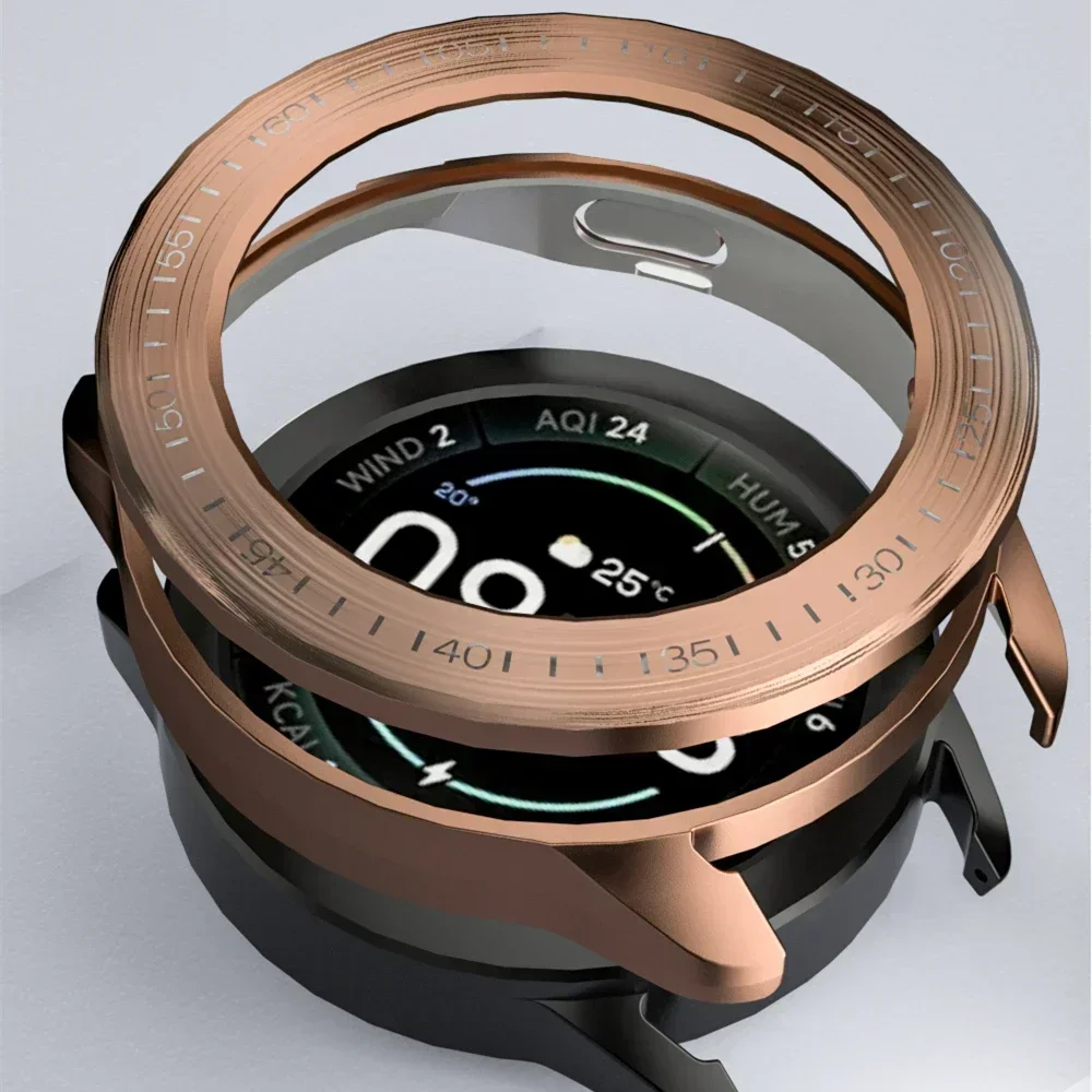 Enhanced Electroplated PC Protector Shell with Bezel