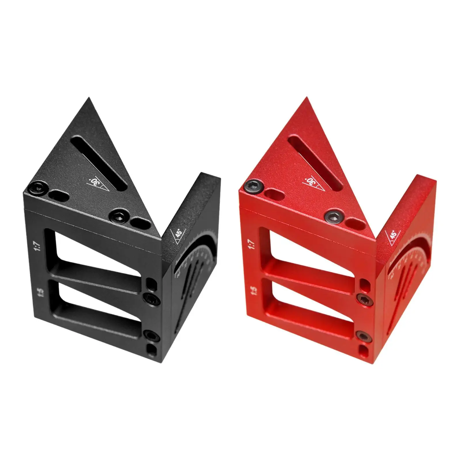 

Multi Angle Woodworking Ruler Precision Measuring Tool Miter Triangle Ruler Multi Angle Measuring Ruler for Engineer Carpenter