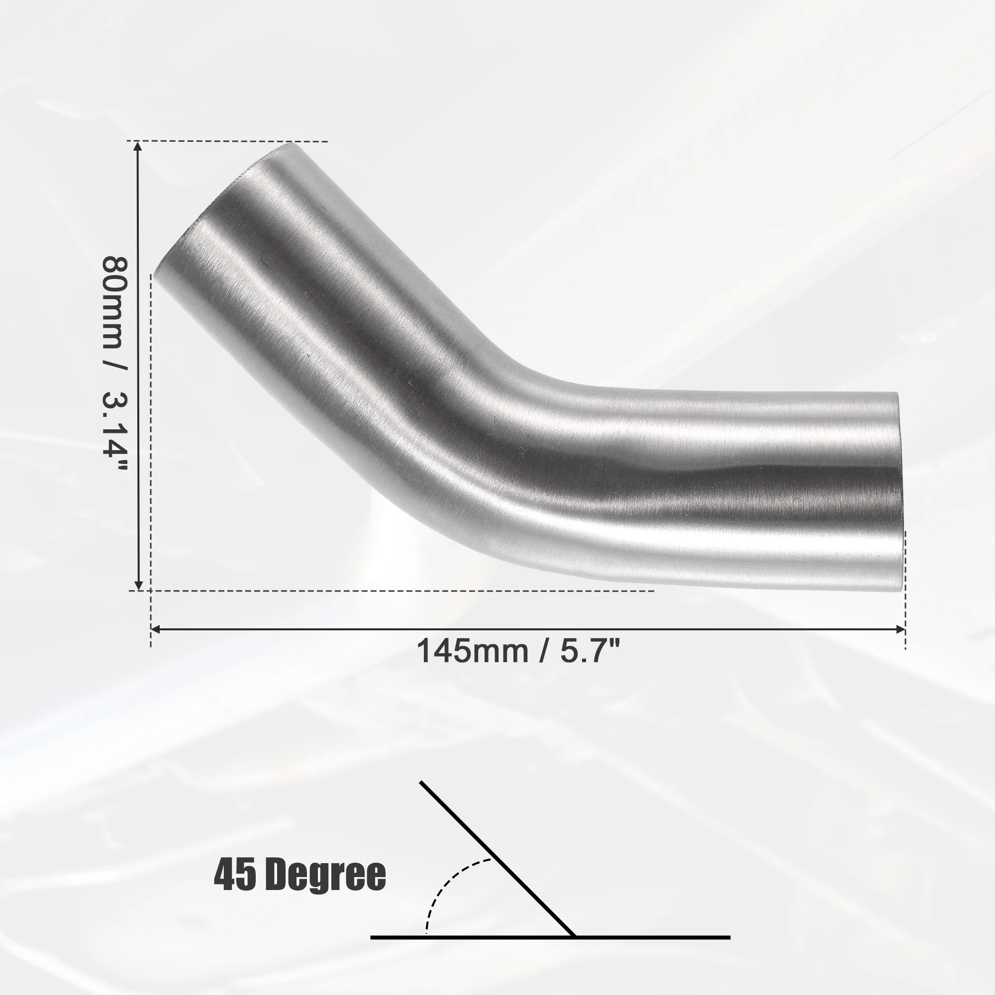 二輪車用エキゾーストパイプ,二輪車用,38mm,44mm,50mm,57mm,63mm,70mm