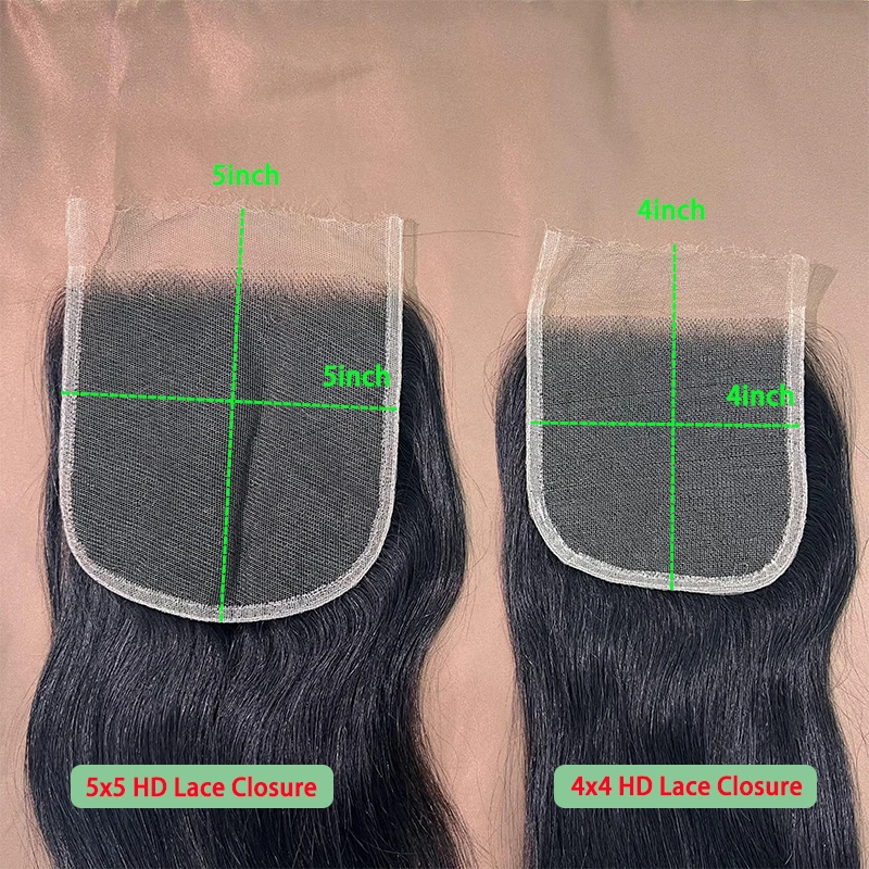 Invisible HD Closure for Natural Look