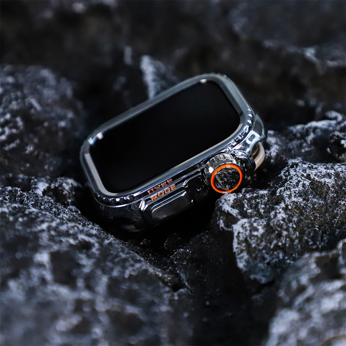 Durable Aluminum Armor Case for Apple Watch - Metal Protector Cover Frame with Bumper