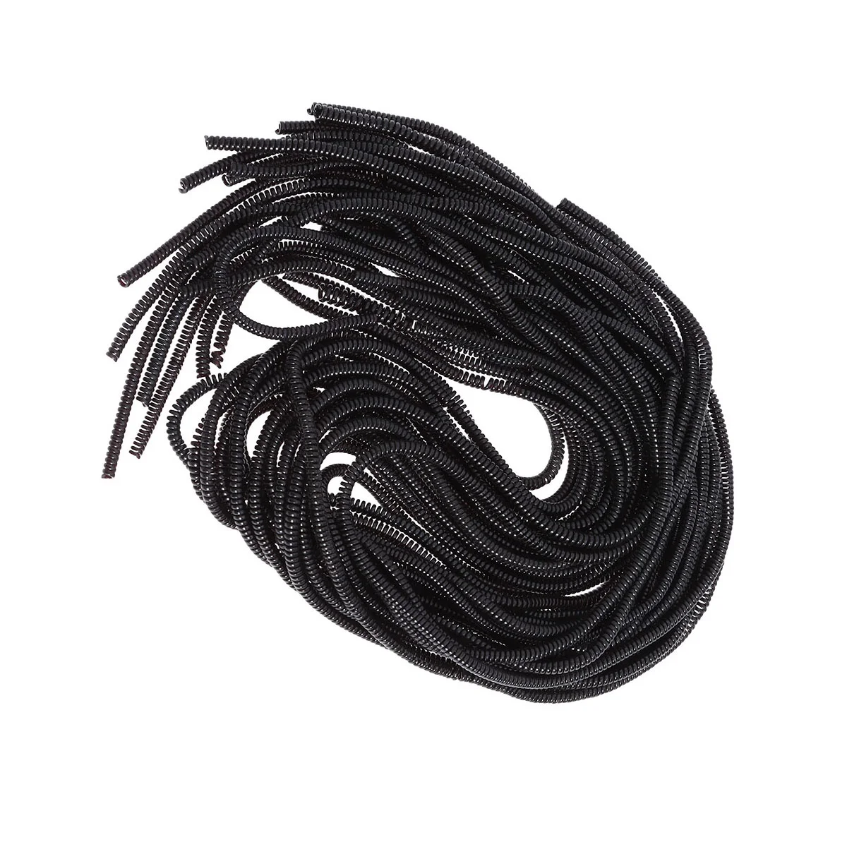 

20 Pcs Household Organization Electric Wire Scrunchies Black Organizers for Cords