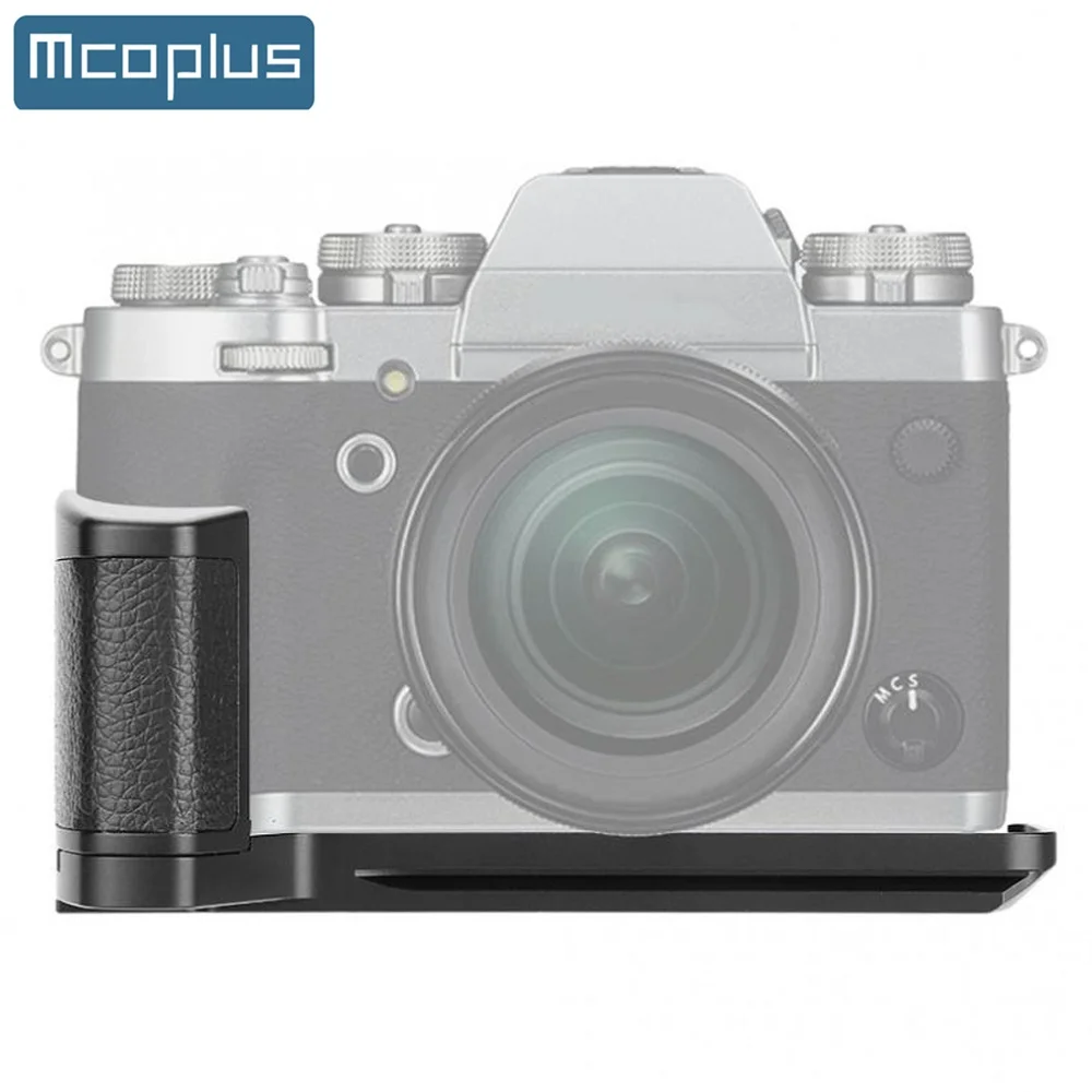 Mcoplus Mco-Xt3 Impugnatura In Lega Di Alluminio L Sostituzione Staffa As Mhg-Xt3 Per Fotocamere Fujifilm Fuji X-T3 X-E3
