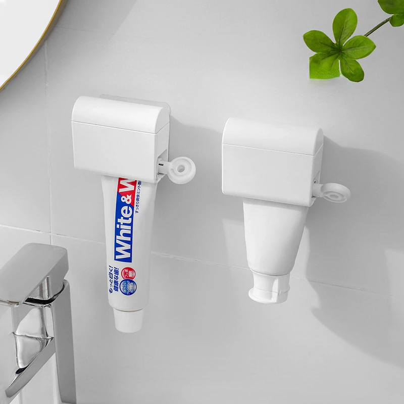 Toothbrush Holder Wall-mounted Toothpaste Storage Rack Waterproof Toothbrush Storage Shelf Bathroom Organizer Accessories