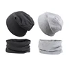 2pcs New Baby Hat Scarf Set Boys Girls Hip Hop Cap Autumn Winter Soft Elastic Beanie Hats Cotton Newborn Bonnet Warm Accessories 6
