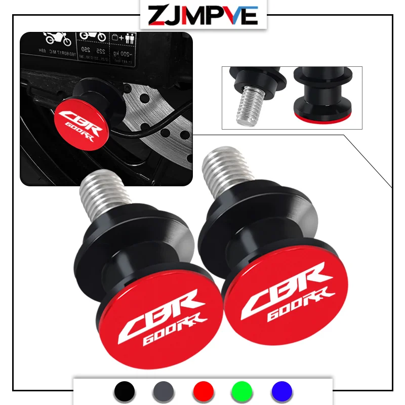 

Motorcycle Accessories 8mm Swingarm Spools Slider Stand Screws Covers For HONDA CBR600RR CBR1000RR CBR 600RR 1000RR 2004-2024