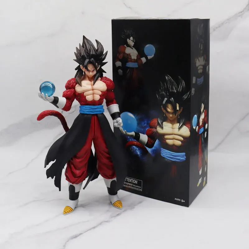 29Cm Dragon Ball Vegetto Ssj4 Anime Figure Vegito Figurine Super Saiyan 4 Vegetto Action Figure Collezione Pvc Modello Giocattoli Regalo