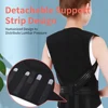 Back Support Belt Shoulder Lumbar Back Discomfort Relieve Tourmaline Magnets Warming Brace Belt Corrector De Postura De Espalda 5