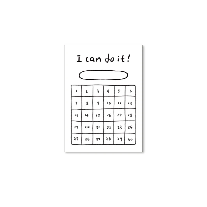 50-Page Minimalist Dual Daily Scheduler and Yearly Planner