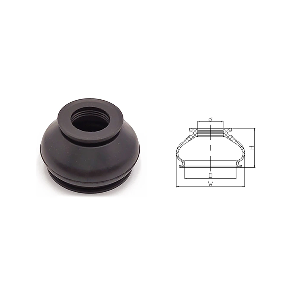 

Durable New High Quality Covers Track Rod End Universal Useful Ball Joint Boots Black High Quality Hot Sale Popular