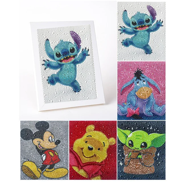 5d Mini Diamond Painting Kits For Kids Handmade Diamond Embroidery