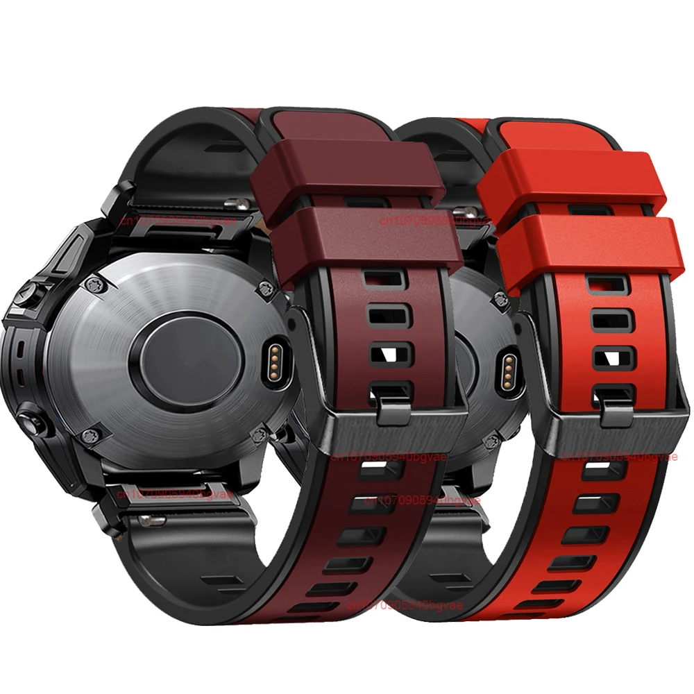 

Ремешок силиконовый для Garmin Fenix 5 5X Plus 3 3HR/Epix 7X 7 Solar/6X 6 Pro