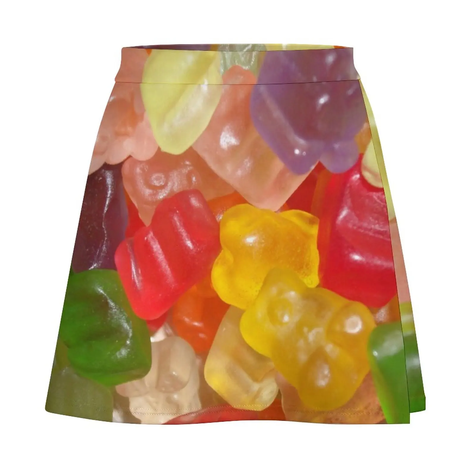 Bears Everywhere Mini Skirt Women clothing kawaii skirt night club outfits