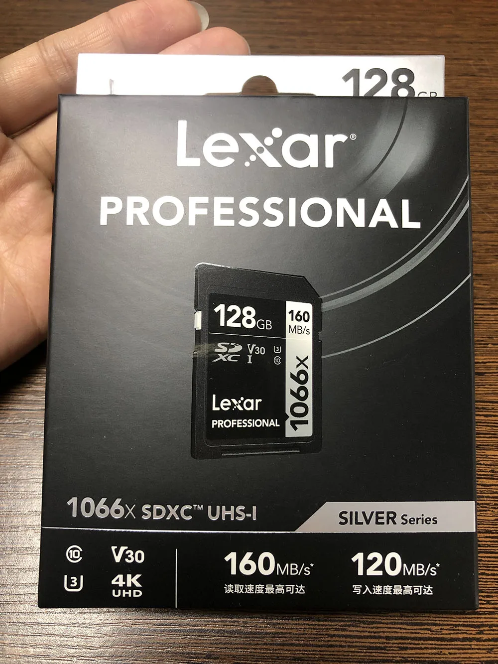 Lexar-SD ī 1066X  ִ 160 ްƮ/ 64 Ⱑ Ʈ 128 Ⱑ Ʈ 256 Ⱑ Ʈ SDXC UHS-I U3 V30 ÷ ޸ ī 3D 4K  ī޶