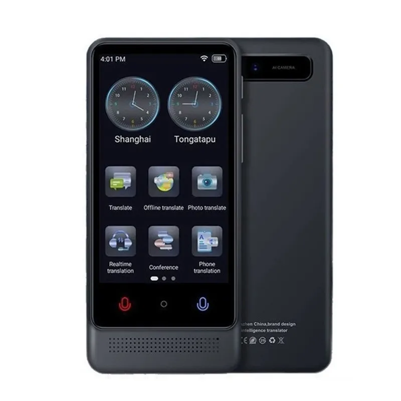 Portable Offline Cantonese Translator 137 Languages Camera Text Voice Device Real-Time Smart Voice Photo M12 Translation Machine