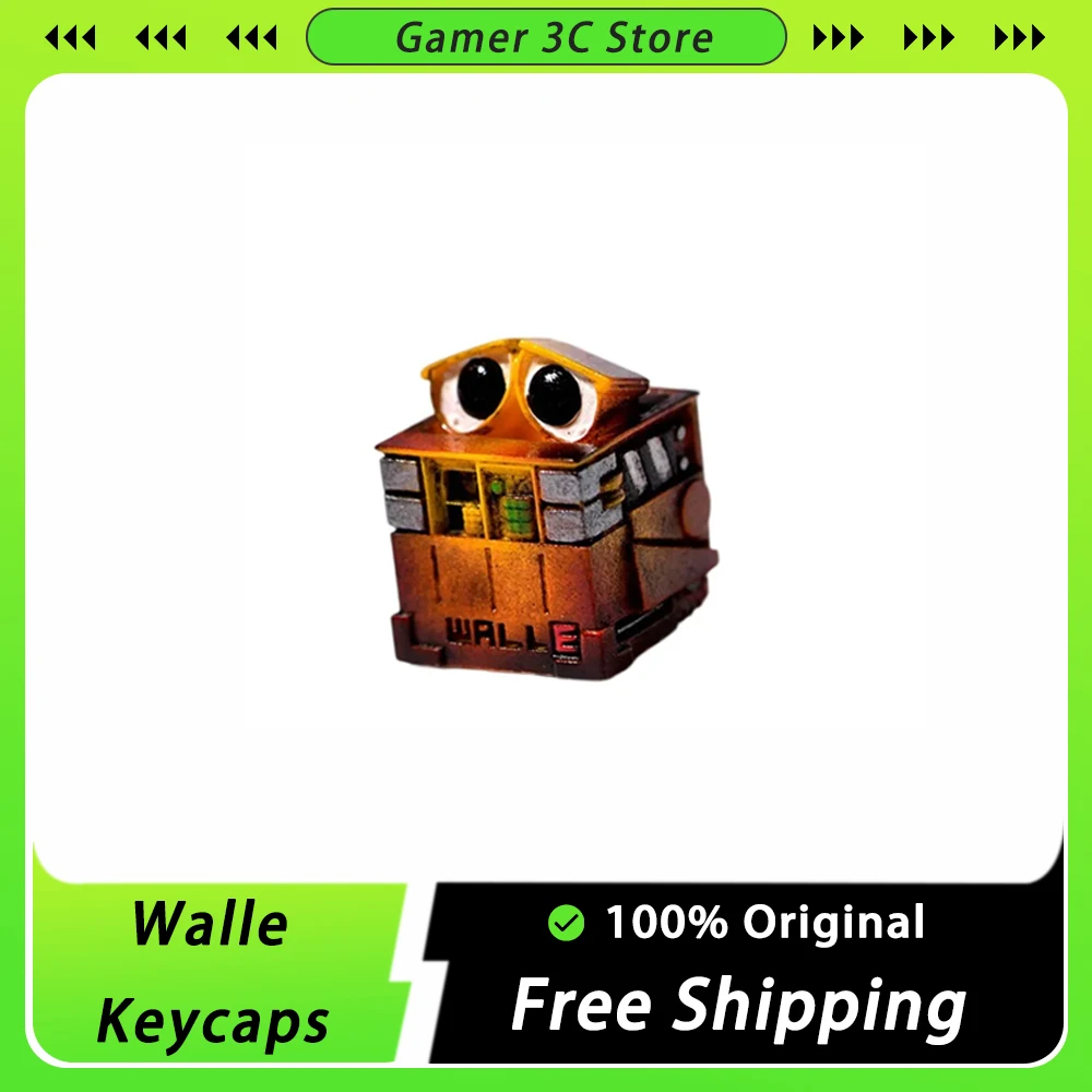 

Creative Walle Keycaps Three-dimensional Hand-Made Custom Resin Keycap Mechanical Keyboard Keycaps Set Gift Pc Gamer Accessories
