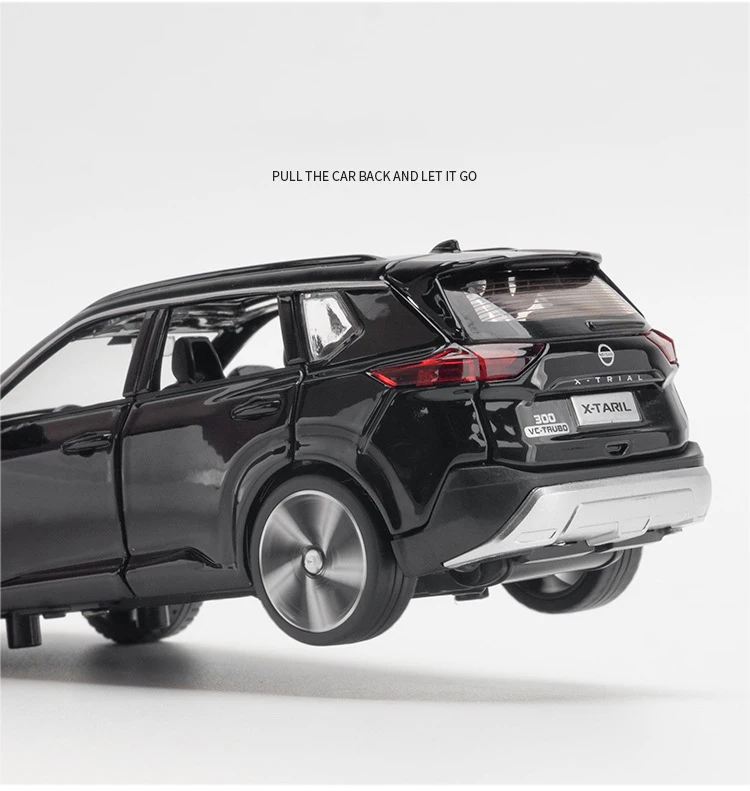 1:32 Nissan X-Trail SUV Alloy Model Car Toy Diecast Sound Light