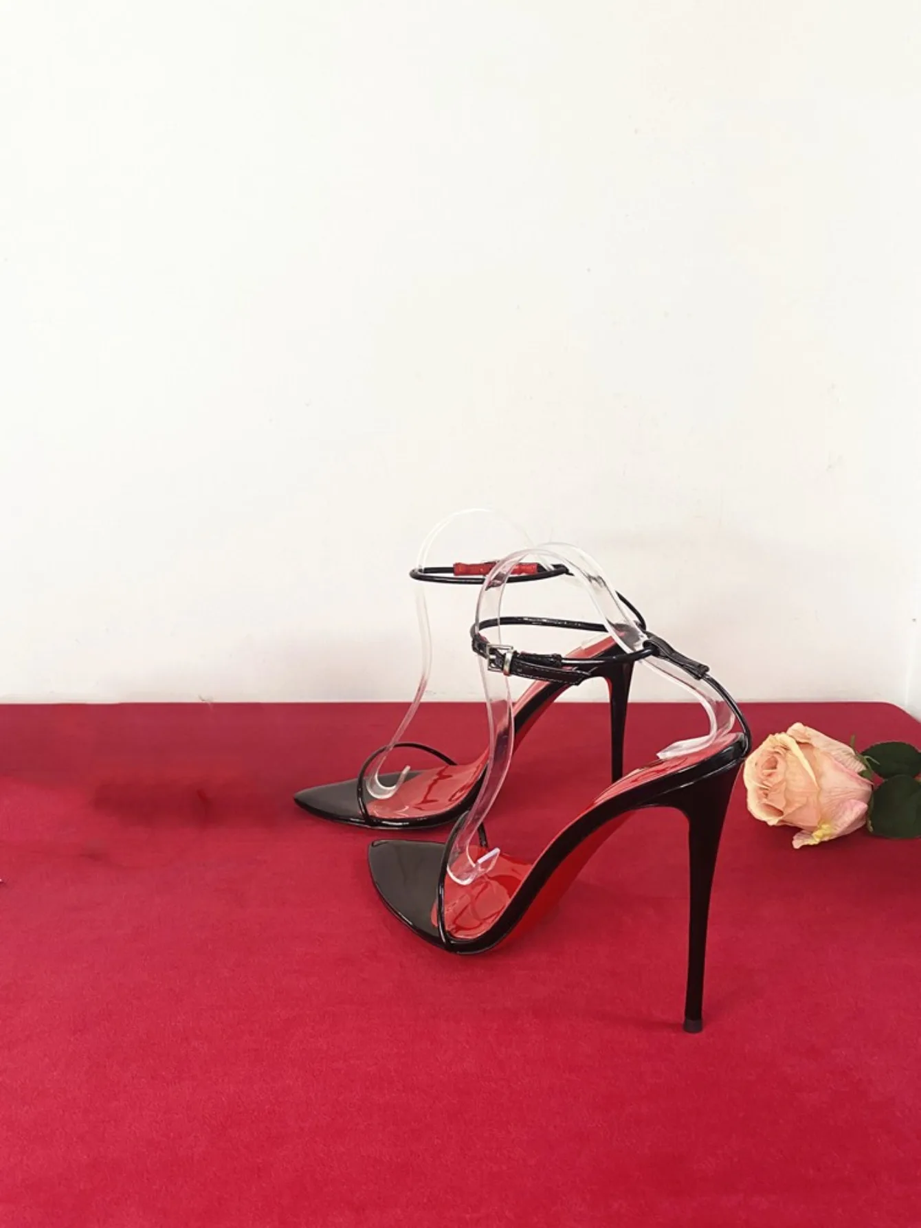PlatiNum High-Heeled Sandals - Insole Detail