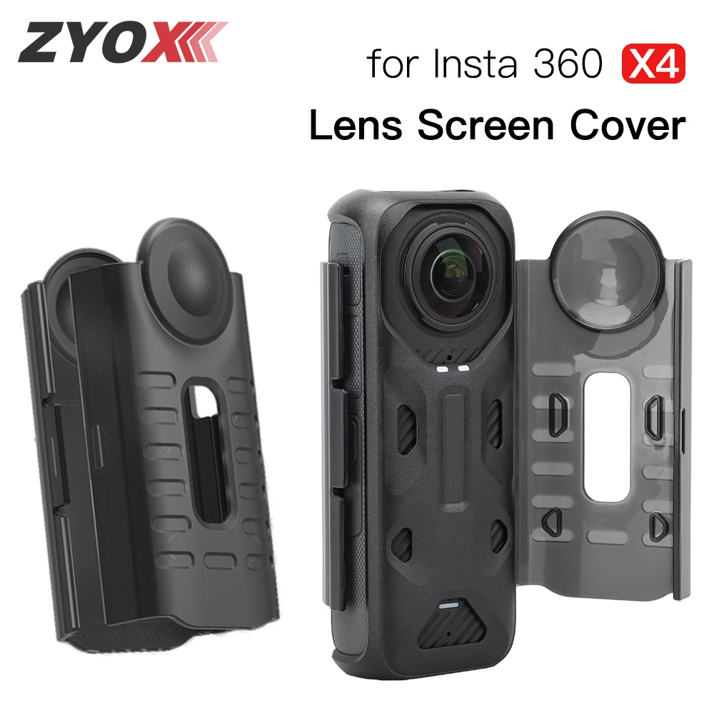 Insta360 X4 용 렌즈 스크린 커버, 스크래치 방지 보호 케이스, 보호대 쉘 액세서리