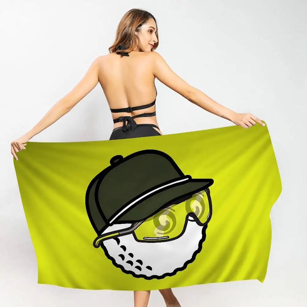 Famous Brand M-Malbon Golf Fashion Microfiber Printed Beach Towel Mountain Climbing Yoga Beach Swimming Running Absorbent Towel