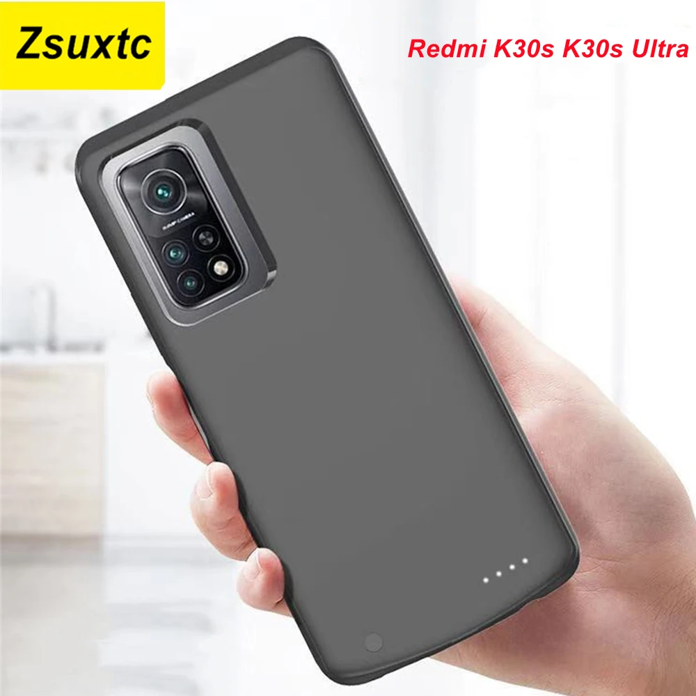 

Чехол с функцией зарядки для Xiaomi Redmi K30s, 6800 мАч