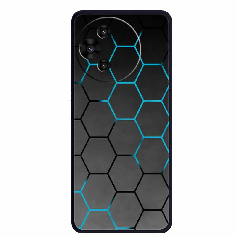 Luxury TPU Soft Silicone Back Cover with Floral and Love Design