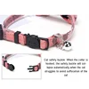1PC Cute Cat Collar Small Puppy Cat Dog Collars Bow Kitten Collar Bowknot Necklace with Bell for Dog Cat Chihuahua Pet Supplies 6
