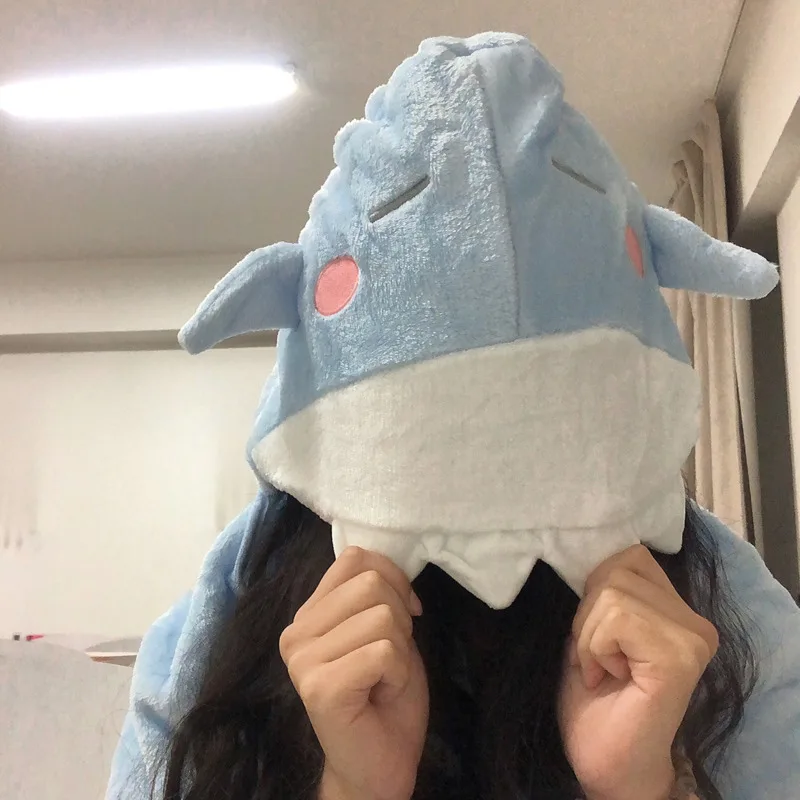 New Kawaii Hooded Towels Kids Bathrobe Super Soft Bath Towel Blanket Warm Wintertime Plush Shark Shawl Loungewear For Boys Girls