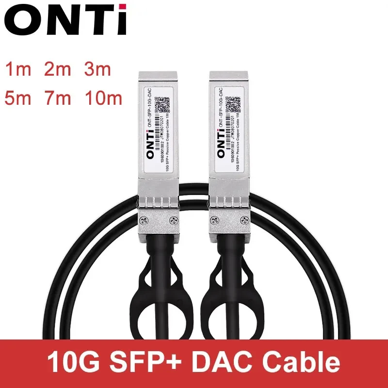 1m/2m/3m/5m/7m/10m SFP+ 10Gb DAC Cable SFP Module 10G Passive Direct Attach Copper Twinax SFP Cable Compatible with Cisco 10g sfp dac cable twinax cable sfp to sfp direct attach copper 1 3 5 7m compatible for mikrotik mellanox cisco ethernetswitch