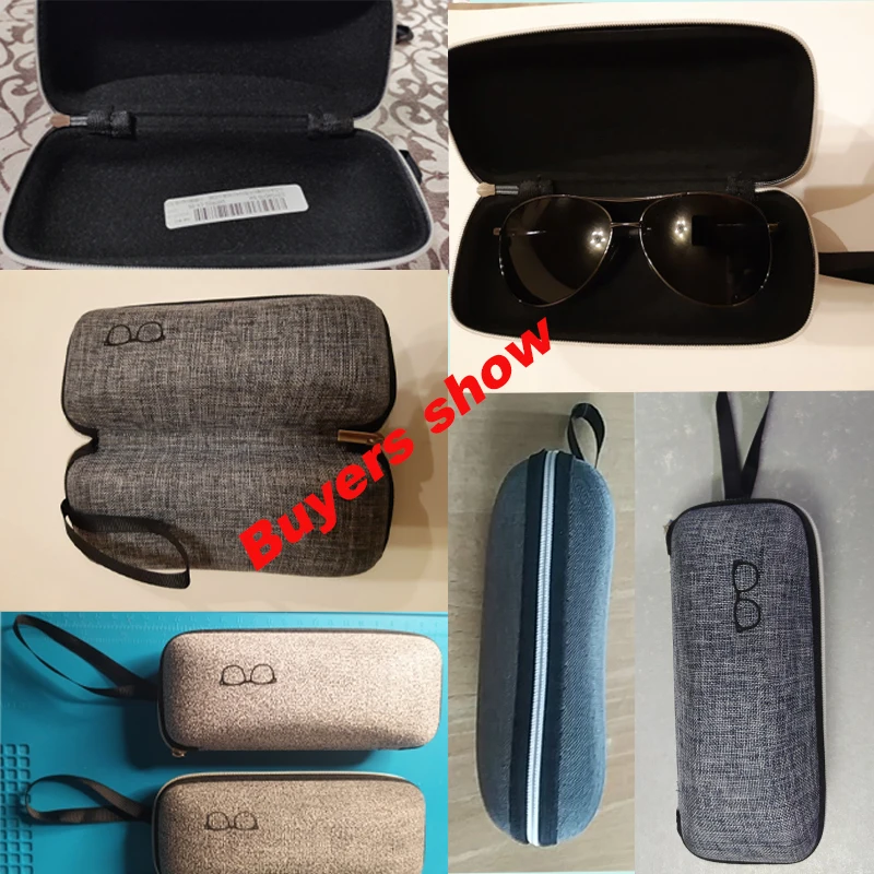 1Pcs EVA Eyewear Cases Cover Sunglasses Case for Women Fashion Glasses Box With Lanyard Zipper Eyeglass Cases for Men Women glasses case glasses storage bag sunglasses bag zipper eyewear box