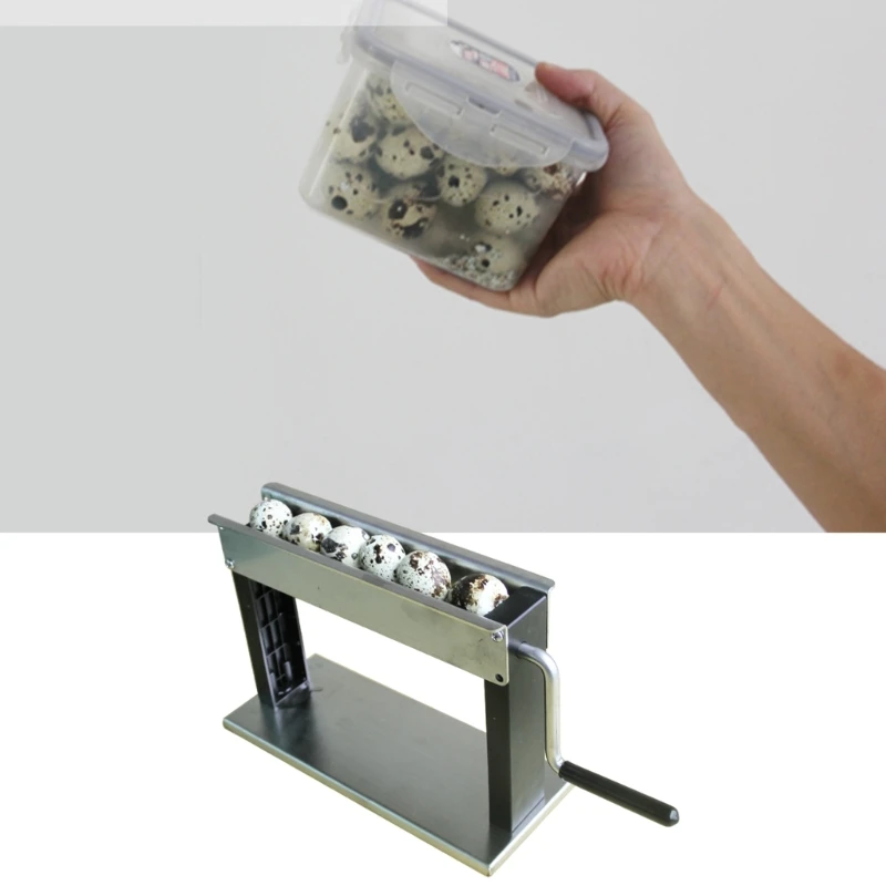 Quail Eggs Peelers Machine 304Stainless Steel for Boiled Quail Eggs Shell Removal P15F
