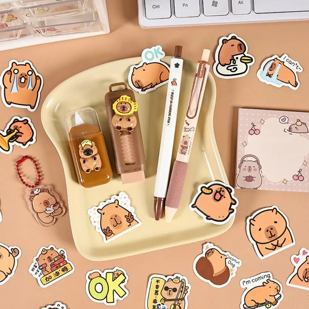 Capybara Stationery Set Creative Style Student Gift Correction Tape Multi-functional Back To School Ball-point Pen Students