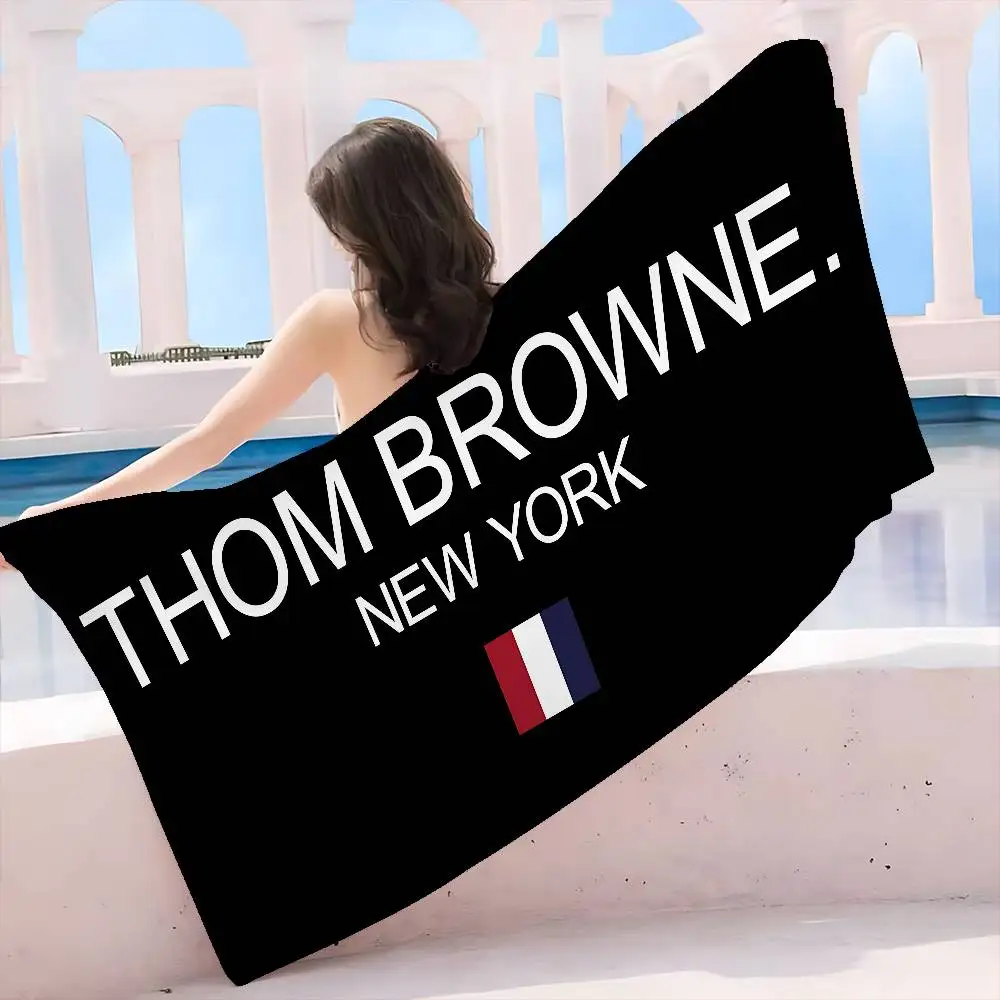 Fashion Brand T-Thom B-Brown Microfiber Beach Towel Absorbent Quick Dry Soft Yoga Swimming Resort Mountain Climbing Towel