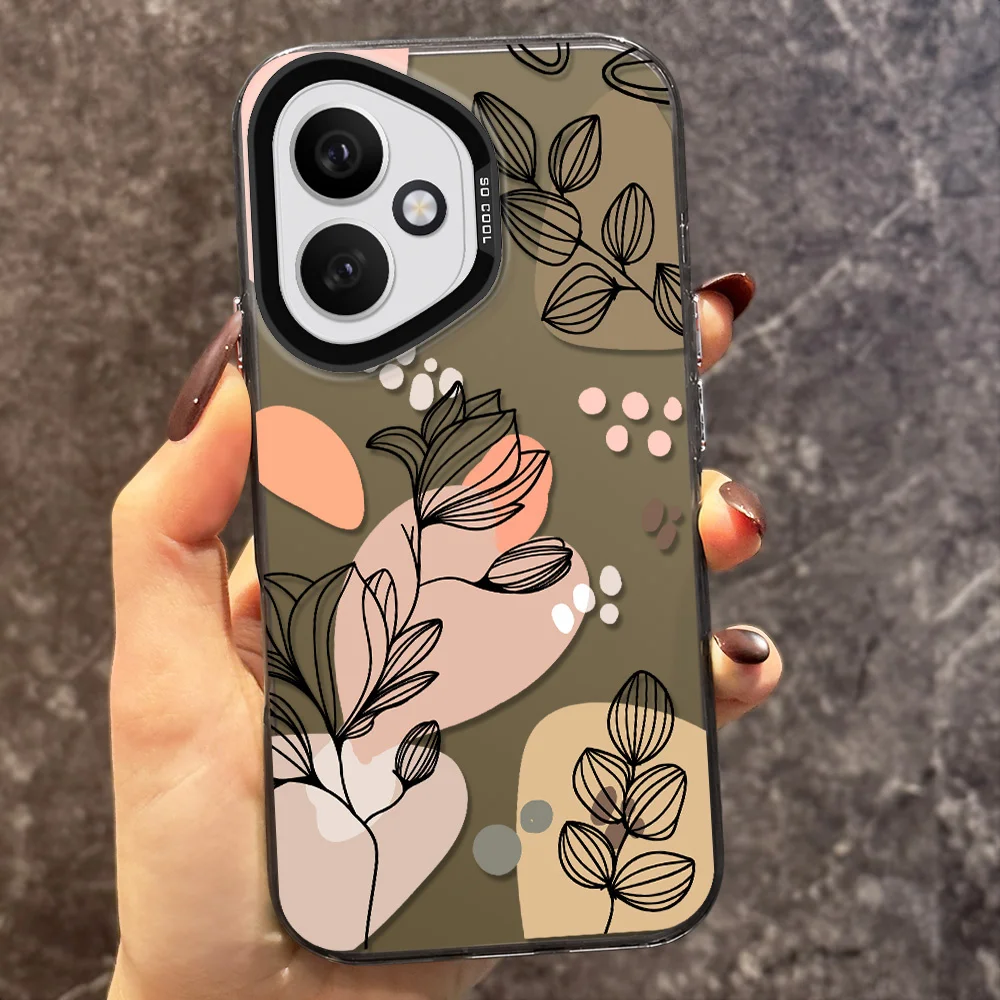 Charming Floral Design Phone Case Cover