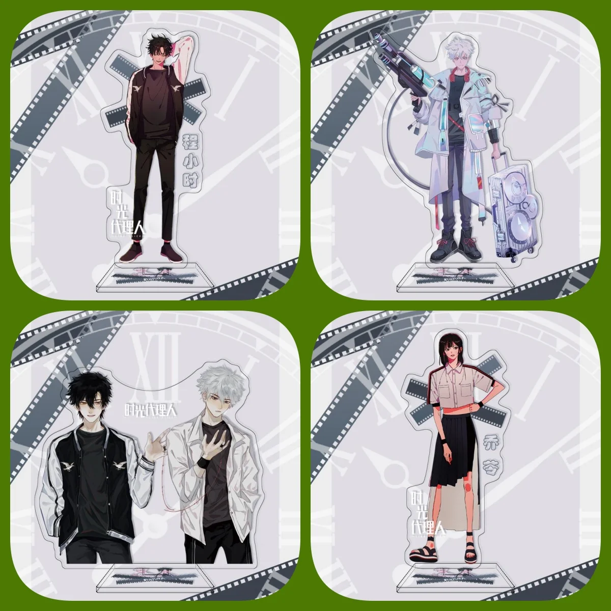 Anime Link Clickacrilico Stand Rin Charles Lucas Desktop Display Accessori Cartoon Periferiche Room Ornament Collection Gift