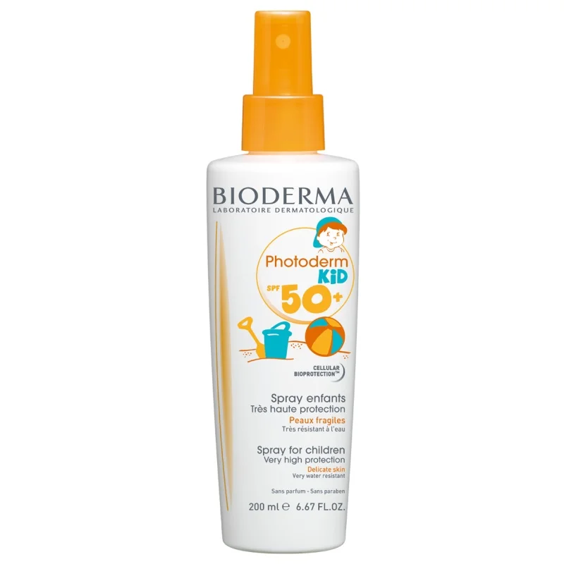 Forbavselse dome Sekretær Bioderma Photoderm KiD Spray SPF 50 + UVA39 specific body Spray children  Spray 200 ml