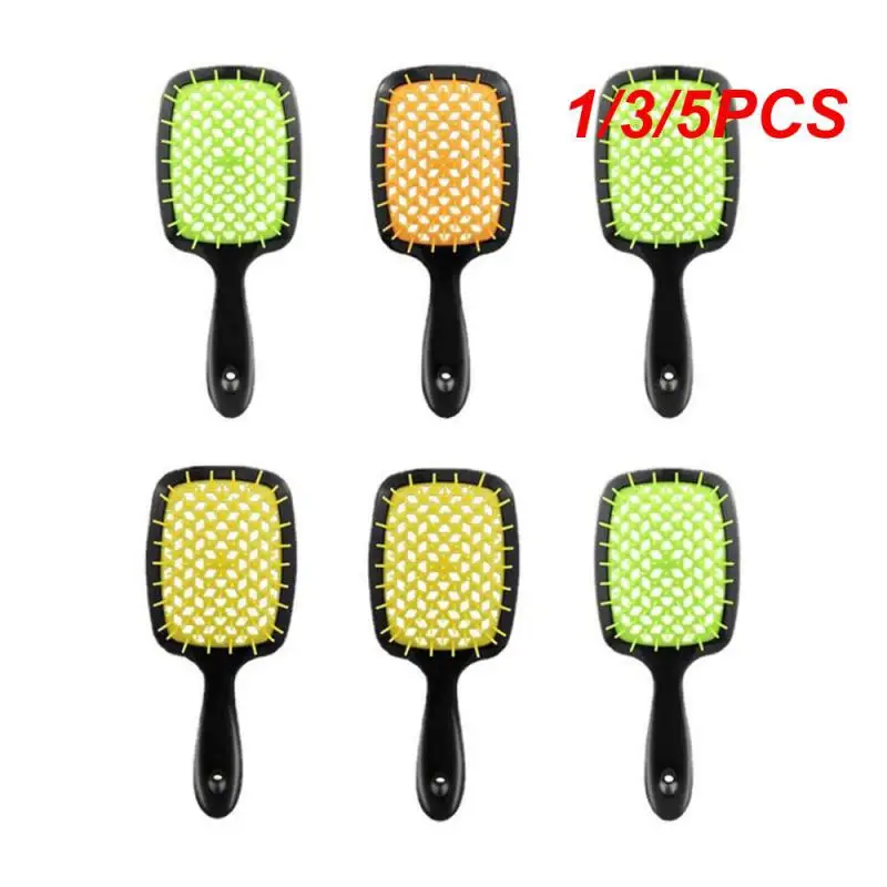 

1/3/5PCS Square Comb Fluffy Style Massage Comb Proper Tooth Pitch Hair Care/styling Grid Hollow Comb Square