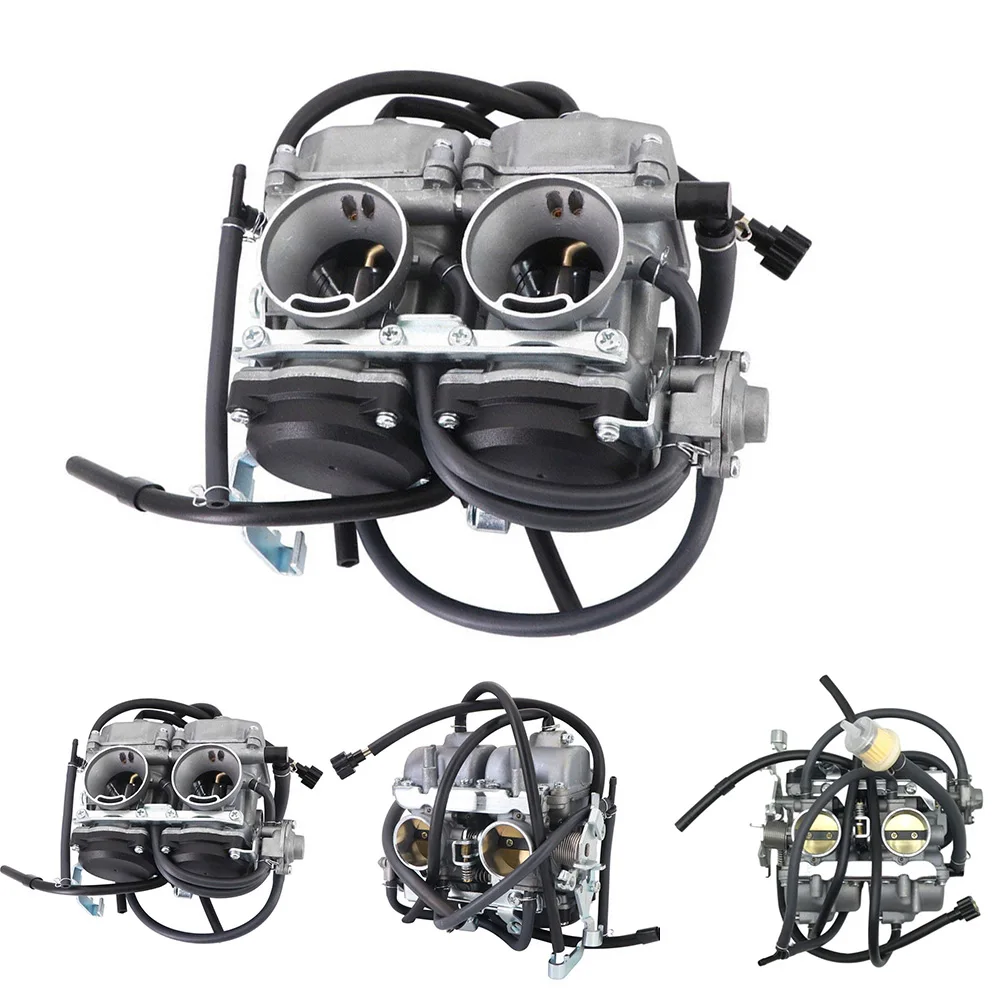 

Carburetor With Fuel Filter Kit For 250R 250 EX250 1988-2007 15001-1433 15003-1602 Lawn Mower Accessories