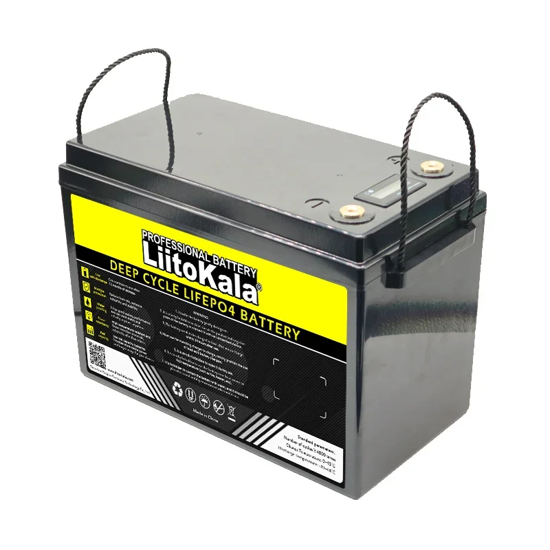 LiitoKala 24V 8 string 100AH LiFePO4 Battery Lithium Iron Phosphate 25.6v inverter Car lighter Batteries 29.2V Charger Tax Free