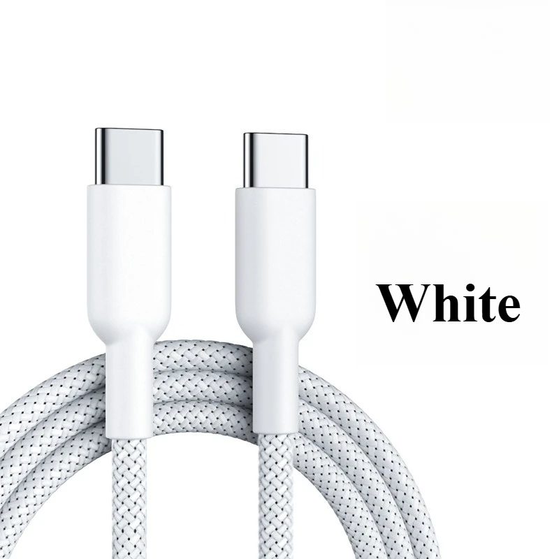 ตัวเลือกสินค้า สายชาร์จ Type-C รองรับ PD 60W ชาร์จเร็ว ถ่ายโอนข้อมูลได้