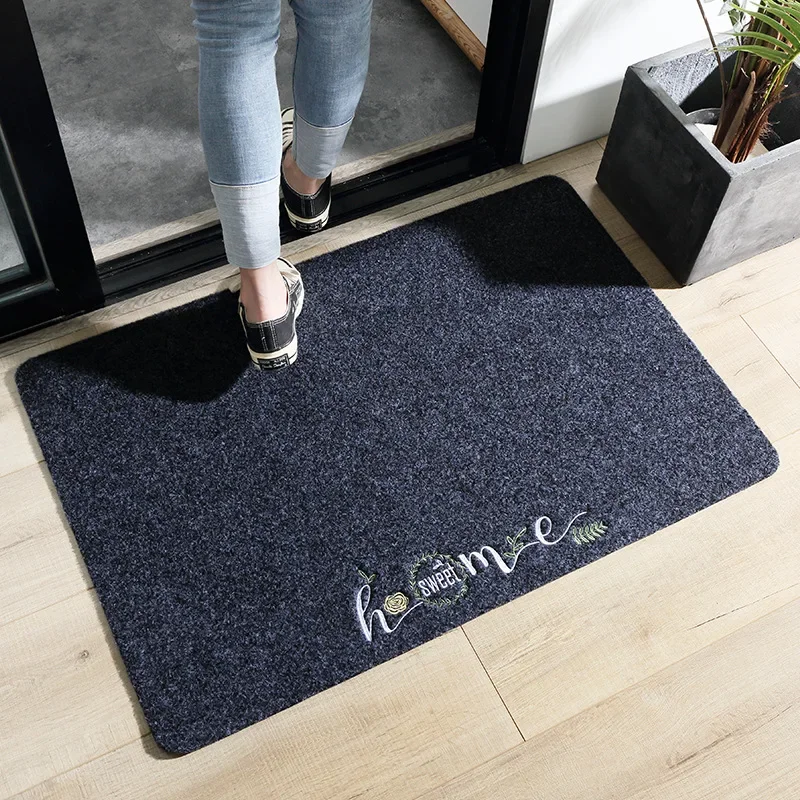 

Japanese-style Doormat Outdoor Dust Removal Wear-resistant Anti-skid Entrance Door Mat Scraping Mud and Sand Removing Foot Pad