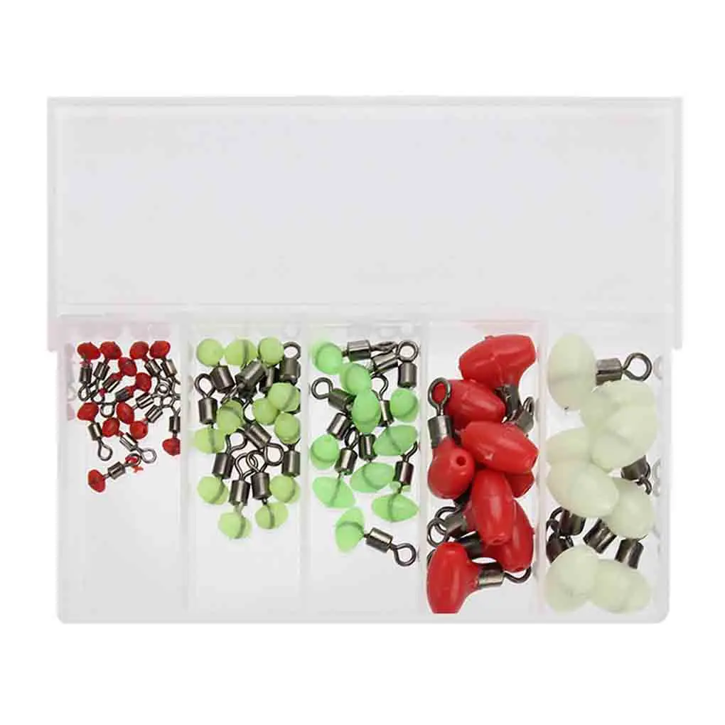 

Fishing Float Bobber Beans Connectors Multiple Colorful Connector